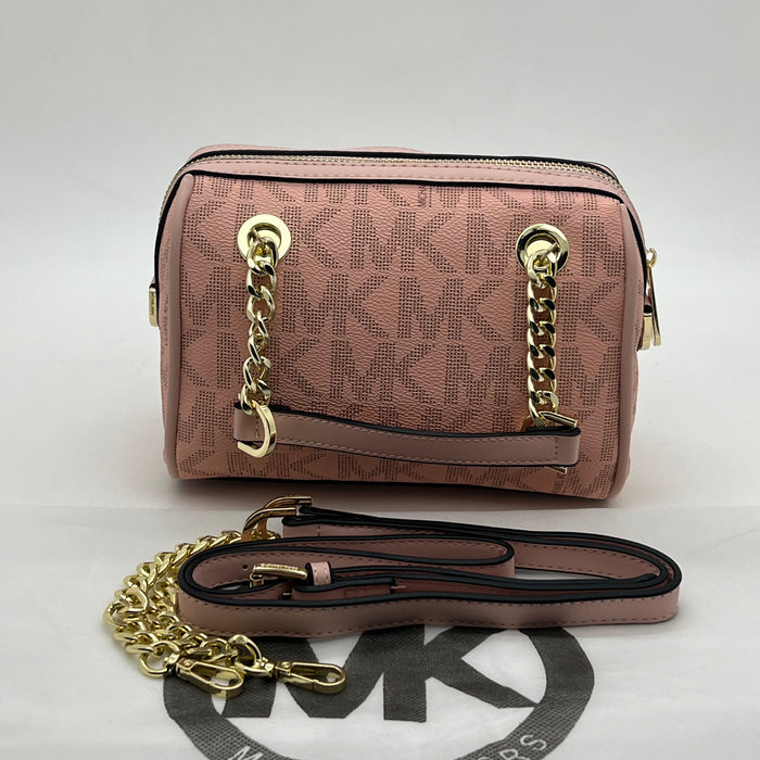 Michael Kors Double Chain Shoulder Bag – Elegant Statement Piece (2 Colors)