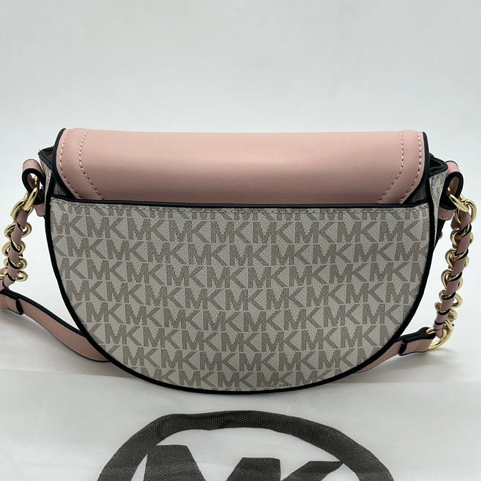 Michael Kors Half-Moon Crossbody Bag – Elegant Minimal Design (2 Colors)