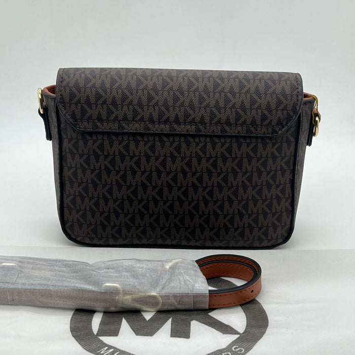 Michael Kors Classic Flap Crossbody – Timeless Signature MK Edition (5 Colors)