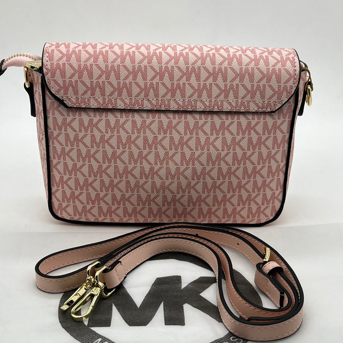 Michael Kors Classic Flap Crossbody – Timeless Signature MK Edition (5 Colors)