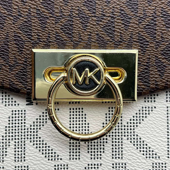 Michael Kors Hamilton Signature Lock Crossbody Bag