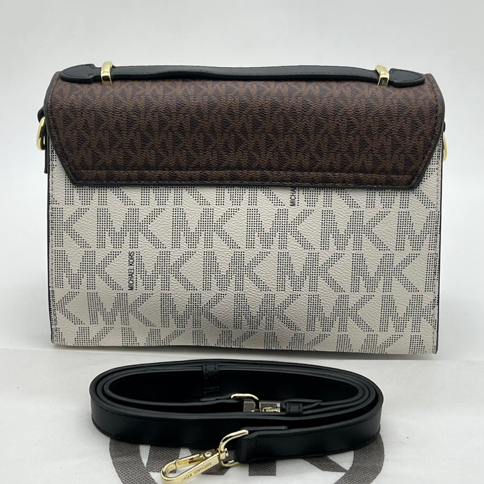 Michael Kors Hamilton Signature Lock Crossbody Bag