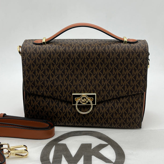 Michael Kors Hamilton Signature Lock Crossbody Bag