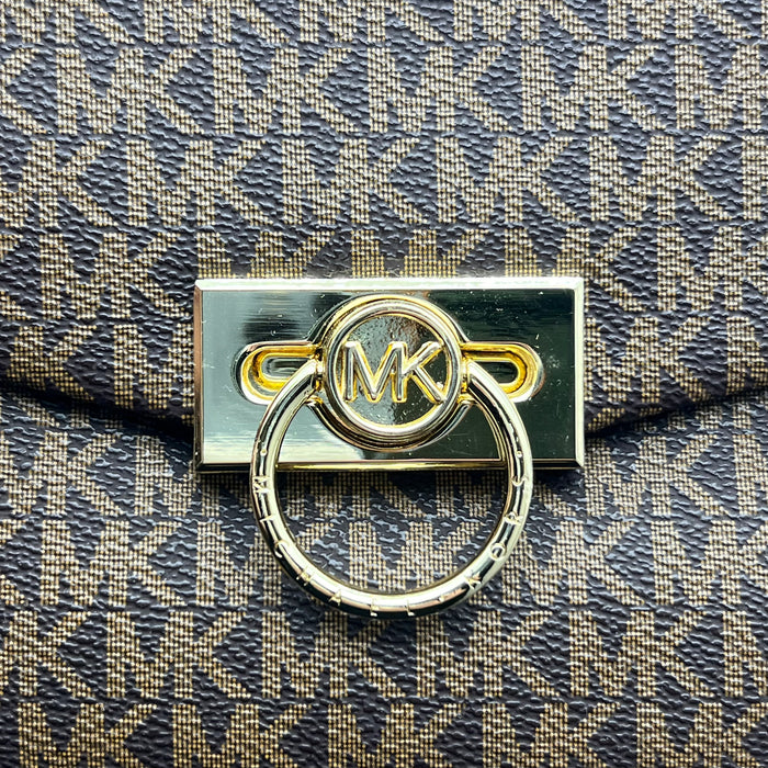Michael Kors Hamilton Signature Lock Crossbody Bag