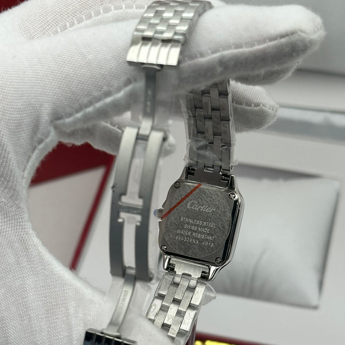 Cartier Panthère Stainless Steel Watch 27MM – Ice Blue Dial