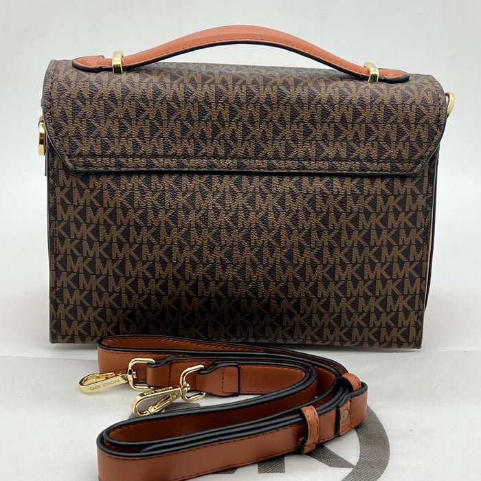 Michael Kors Hamilton Signature Lock Crossbody Bag