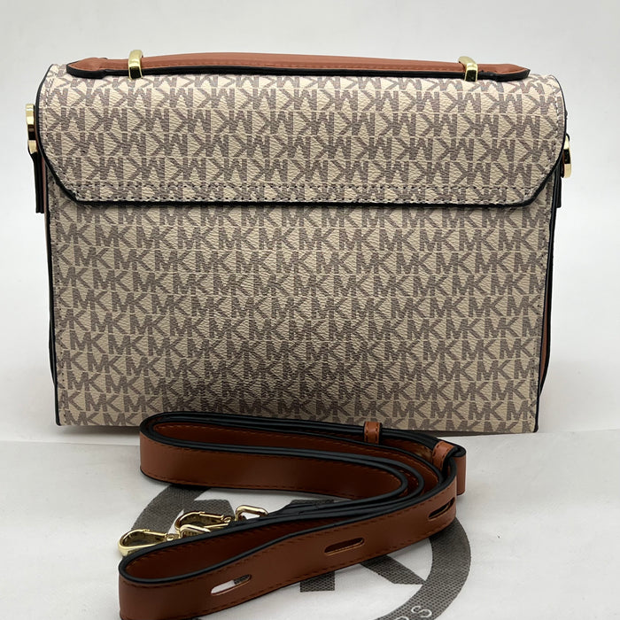 Michael Kors Hamilton Signature Lock Crossbody Bag