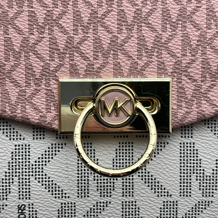 Michael Kors Hamilton Signature Lock Crossbody Bag