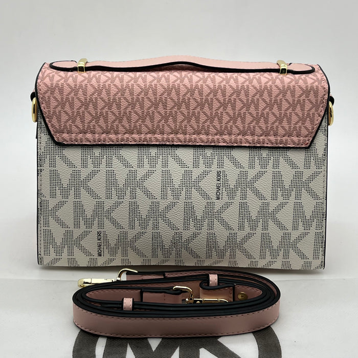 Michael Kors Hamilton Signature Lock Crossbody Bag