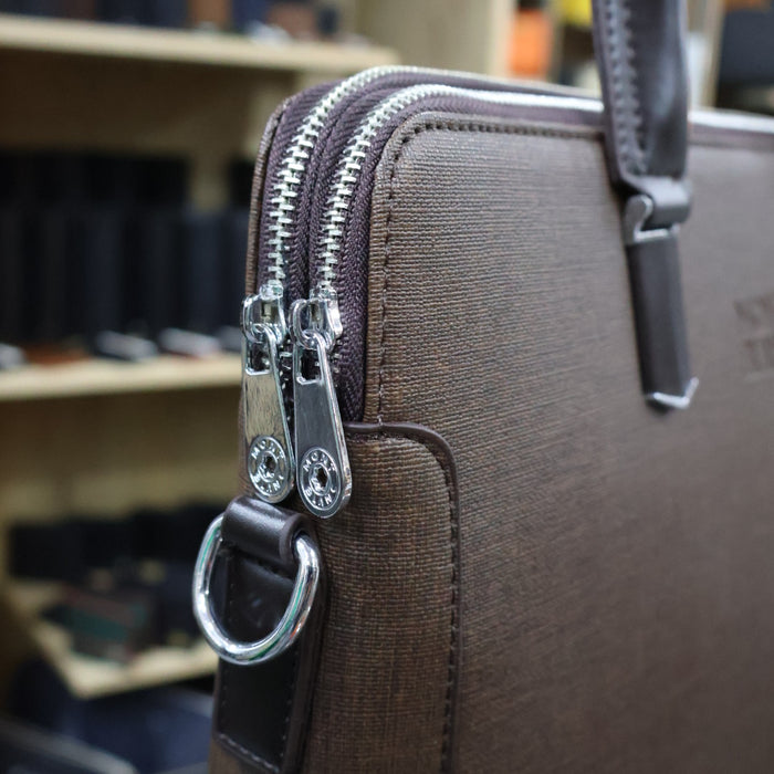 Montblanc PU Leather Laptop Bag