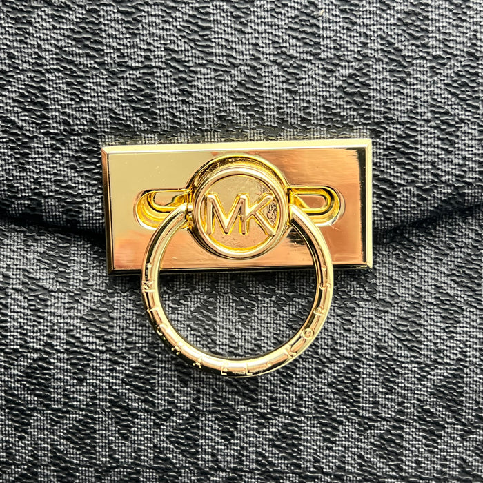 Michael Kors Hamilton Signature Lock Crossbody Bag
