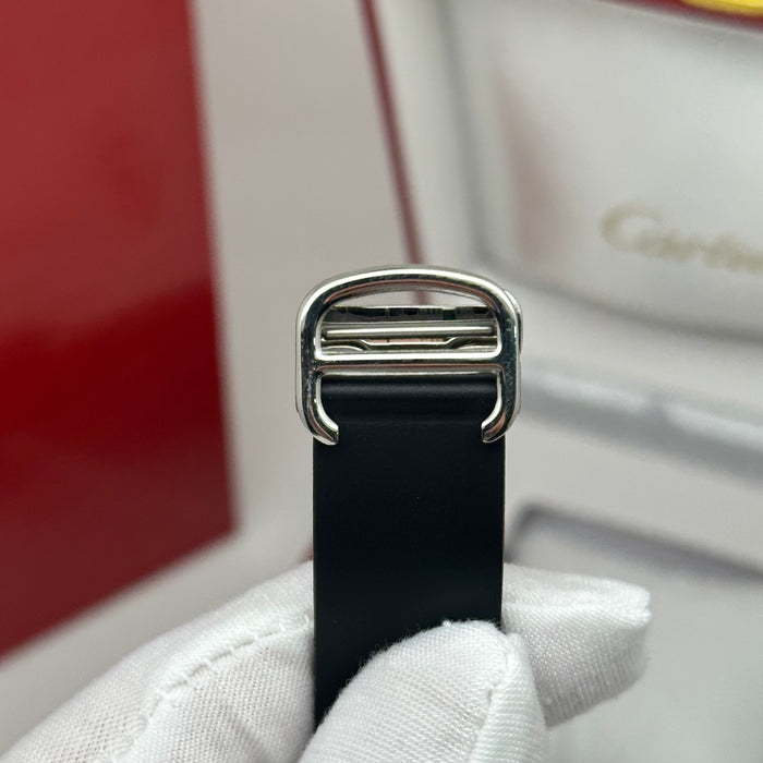 Cartier Santos Automatic Watch 40MM – Rubber Strap Edition