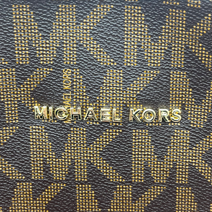Michael Kors Signature Brown Shoulder Bag – Classic Luxury Edition