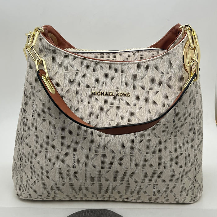 Michael Kors Signature Brown Shoulder Bag – Classic Luxury Edition
