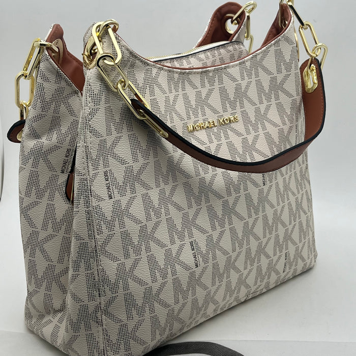 Michael Kors Signature Brown Shoulder Bag – Classic Luxury Edition