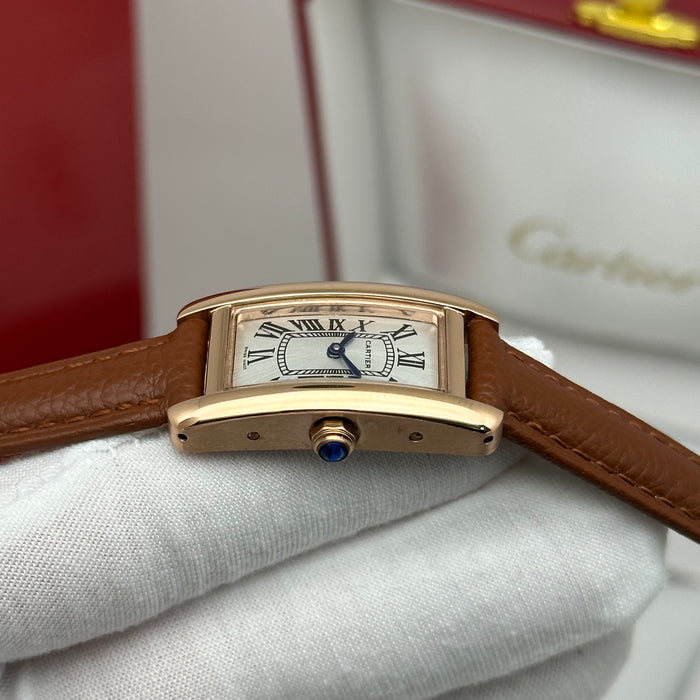 Cartier Tank Mini Rose Gold 24MM – Multi Color Leather Editions