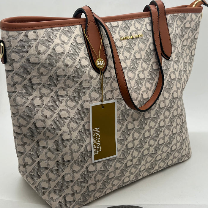 Michael Kors Signature Tote Bag Set – 2-in-1 Luxury Edition (Bag + Crossbody)