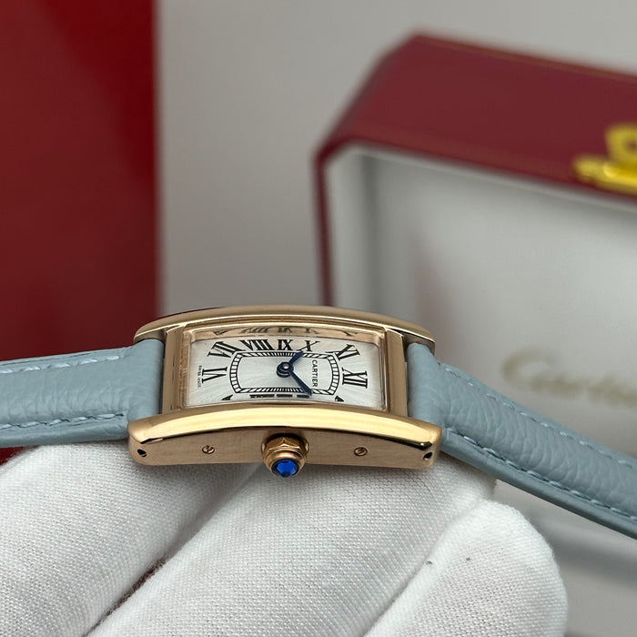 Cartier Tank Mini Rose Gold 24MM – Multi Color Leather Editions