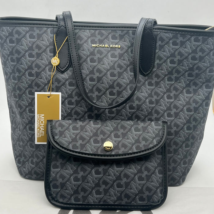 Michael Kors Signature Tote Bag Set – 2-in-1 Luxury Edition (Bag + Crossbody)
