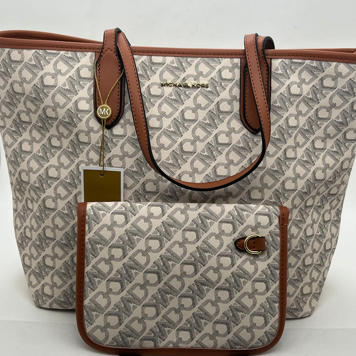 Michael Kors Signature Tote Bag Set – 2-in-1 Luxury Edition (Bag + Crossbody)