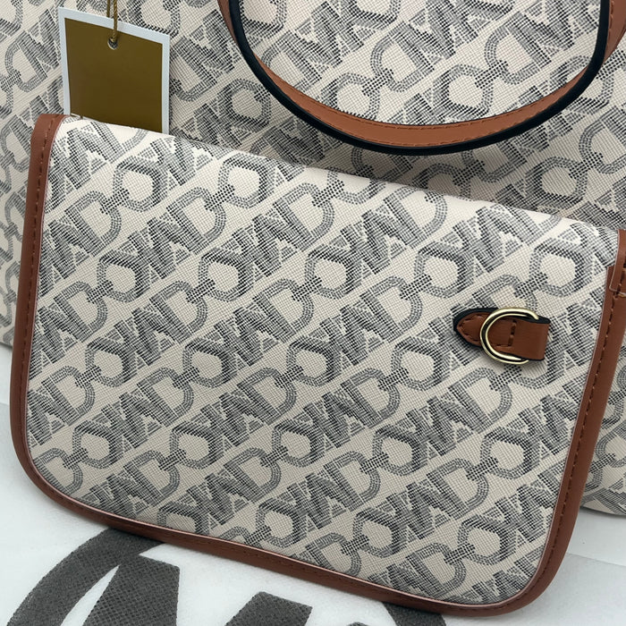 Michael Kors Signature Tote Bag Set – 2-in-1 Luxury Edition (Bag + Crossbody)