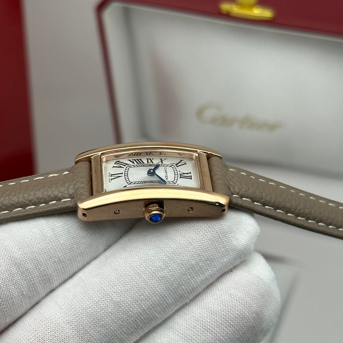 Cartier Tank Mini Rose Gold 24MM – Multi Color Leather Editions