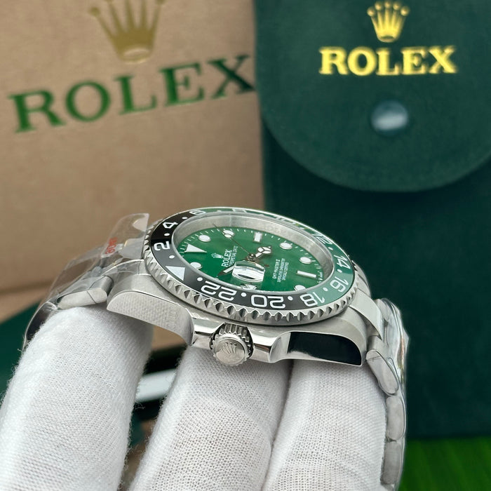Rolex GMT-Master II – Stainless Steel with Green Dial (5A+)