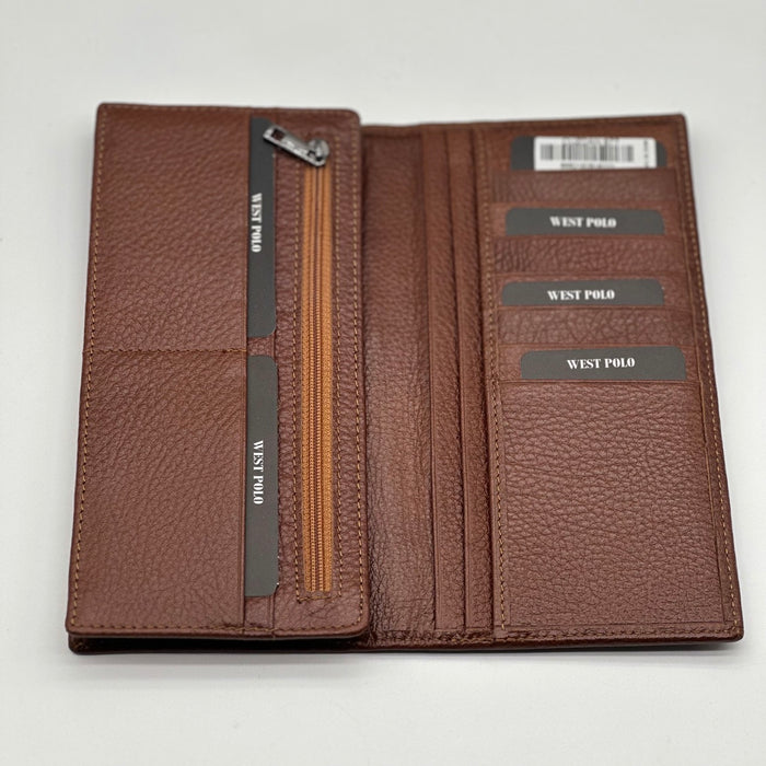 Original West Polo Long Leather Wallet