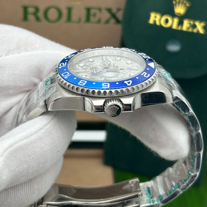 Rolex GMT-Master II “Batman Meteorite Dial” – Stainless Steel (Custom Dial) (5A+)