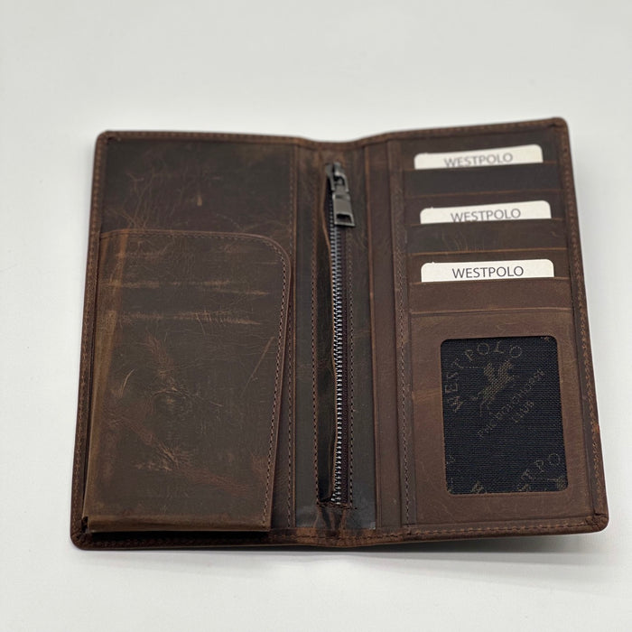 Original West Polo Long Leather Wallet