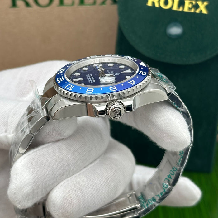 Rolex GMT-Master II “Batman Blue Dial” – Stainless Steel (Ref. 126710BLNR, Custom Dial) (5A+)