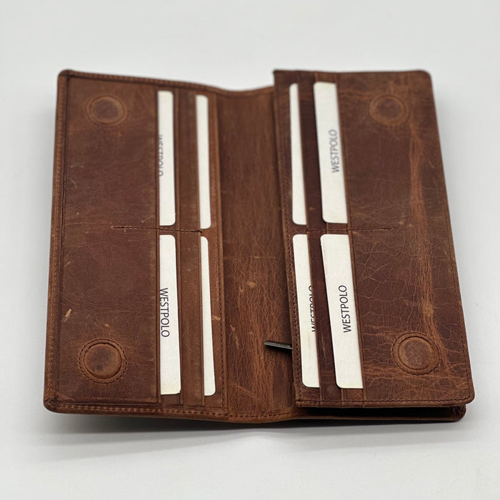 Original West Polo Long Leather Wallet