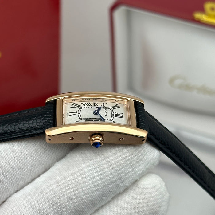 Cartier Tank Mini Rose Gold 24MM – Multi Color Leather Editions