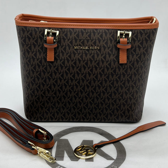 Michael Kors Signature Minimal Tote Bag – Elegant Monogram Crossbody
