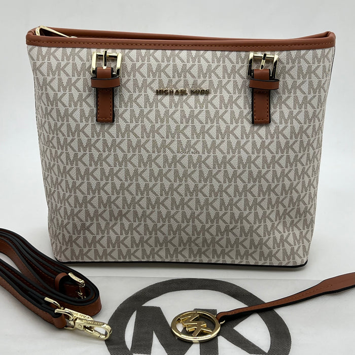 Michael Kors Signature Minimal Tote Bag – Elegant Monogram Crossbody