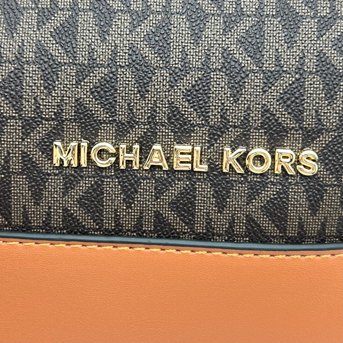 Michael Kors Structured Tote Handbag – Elegant Monogram Office Style