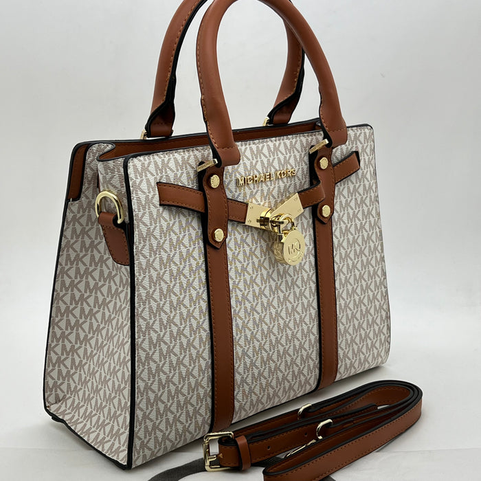 Michael Kors Signature Satchel Bag – Luxury Everyday Handbag