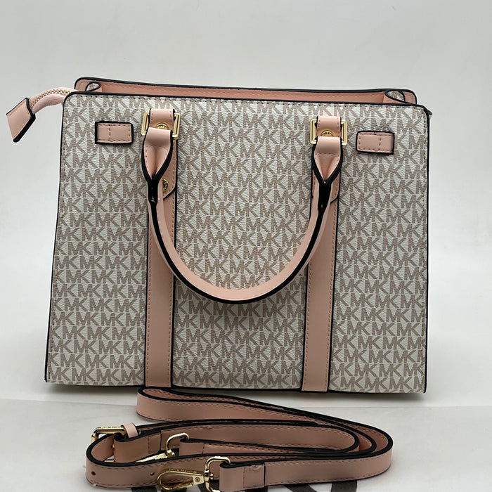 Michael Kors Signature Satchel Bag – Luxury Everyday Handbag