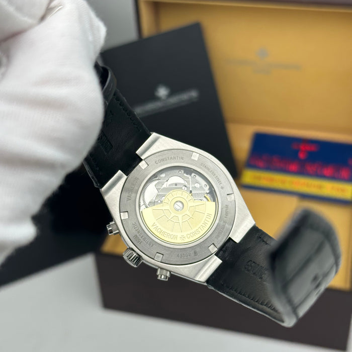 Vacheron Constantin Overseas Moonphase Calendar Black Dial Watch
