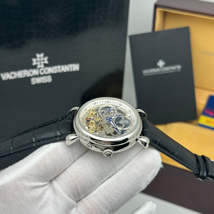 Vacheron Constantin Skeleton Moonphase Tourbillon – Silver Edition