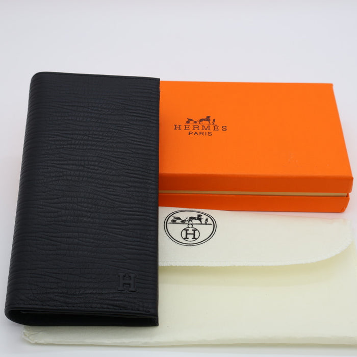 Hermès Genuine Leather Long Wallet