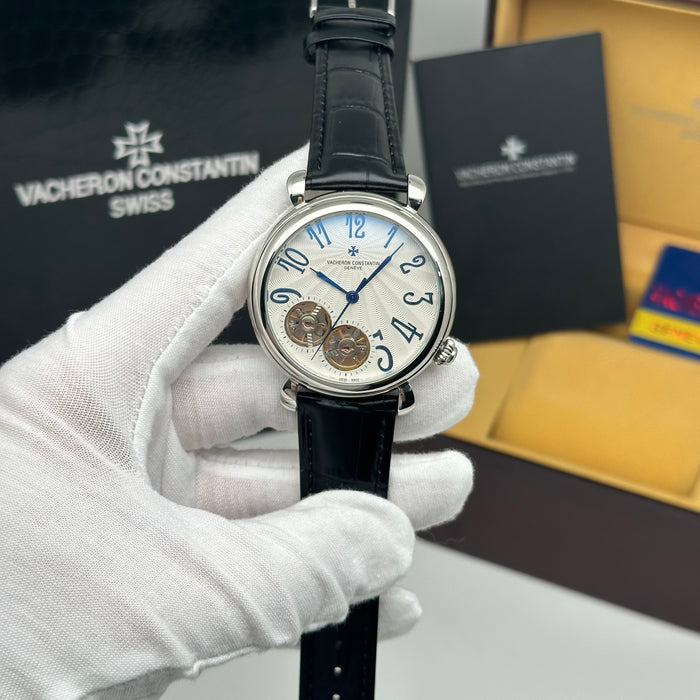 Vacheron Constantin Dual Balance Open Heart – Silver White Edition
