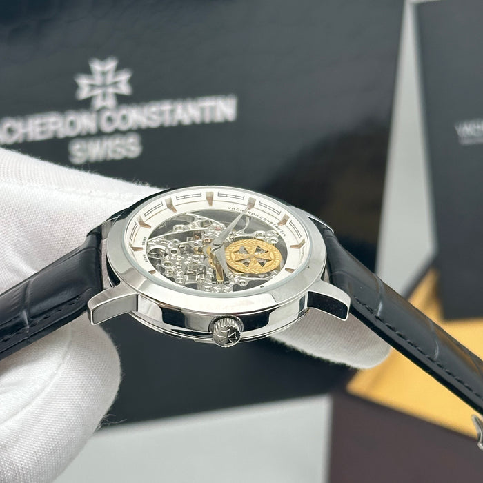 Vacheron Constantin Openworked Mechanical Skeleton – Silver Dial