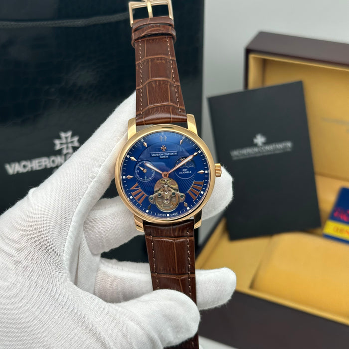 Vacheron Constantin Automatic GMT Open Heart – Rose Gold Edition