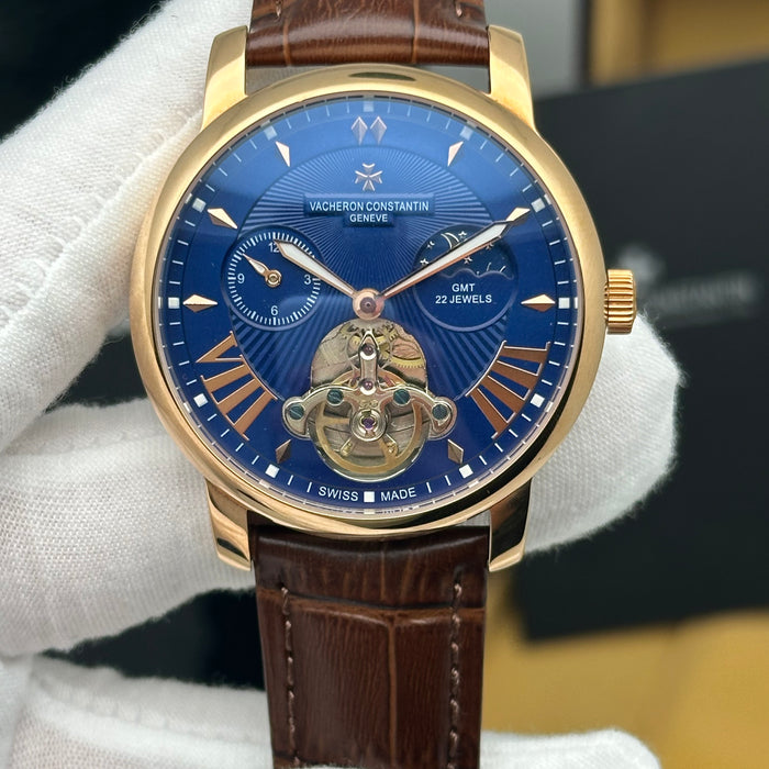 Vacheron Constantin Automatic GMT Open Heart – Rose Gold Edition