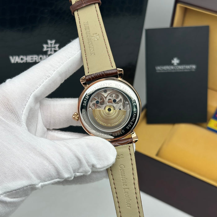 Vacheron Constantin Openworked Mechanical Moonphase – Rose Gold