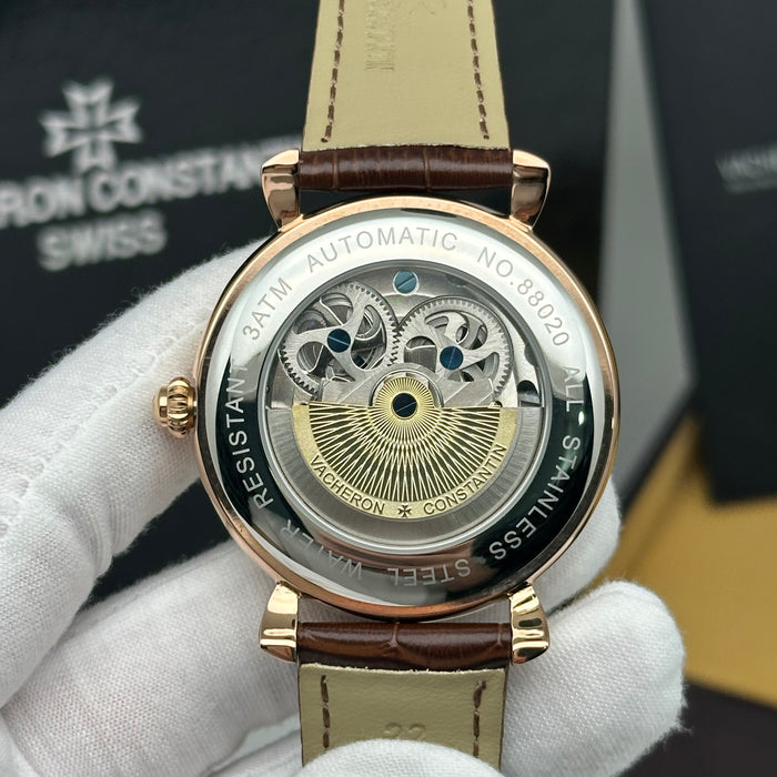 Vacheron Constantin Openworked Mechanical Moonphase – Rose Gold