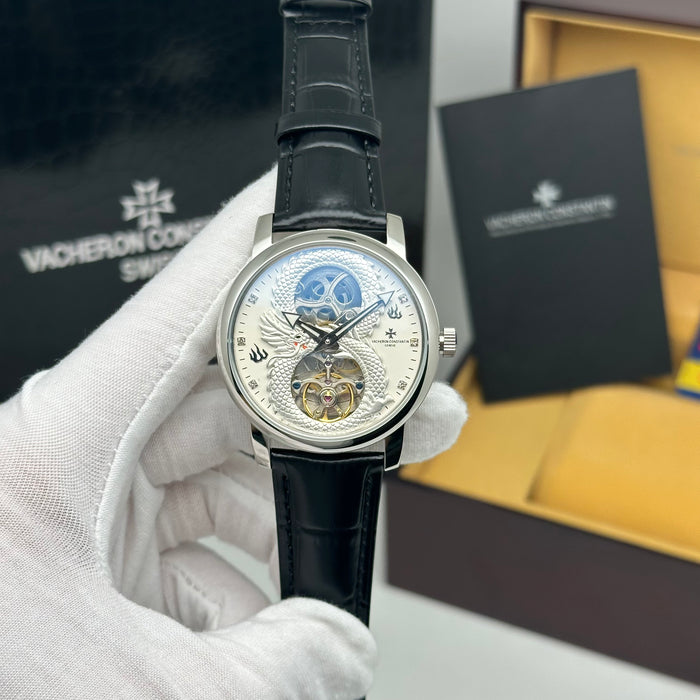Vacheron Constantin Skeleton Dragon Dial Tourbillon – Silver White Edition