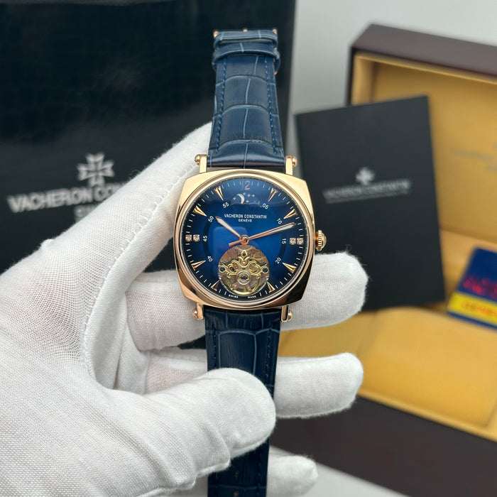 Vacheron Constantin Open Heart Moonphase – Royal Blue Edition