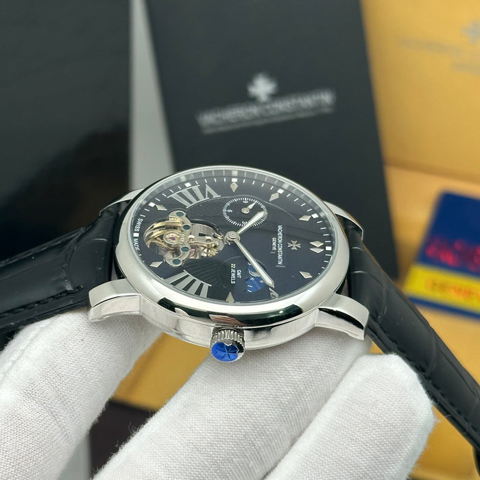 Vacheron Constantin GMT Open Heart – Black Dial Silver Edition
